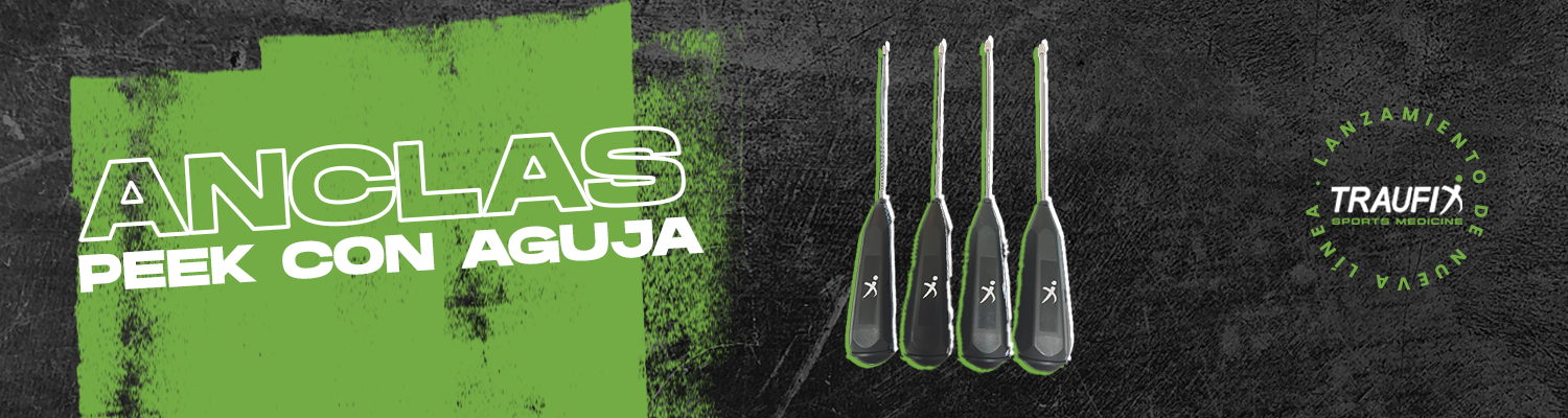 Banner Anclas PEEK con aguja